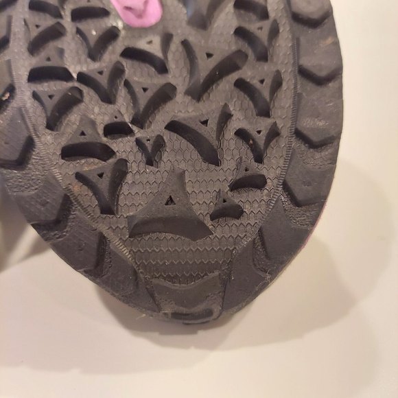 Fila Womens Statique 5SH40095-058 Black Pink Blue Running Shoes Sneakers Size 10 - Picture 6 of 11